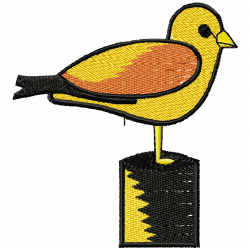 Small Birds Embroidery Design 5